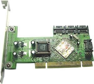 Tekram TR-824 PCI 4-Port SATA Controller with Support for RAID 0/1