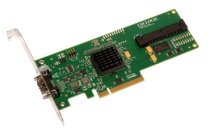 LSI00167 - LSI SAS 3442E-R PCI Express, 3 Gb/s, SAS, 8-port Host Bus Adapter. Integrated RAID 0,1,1E or 10E. Card Only.