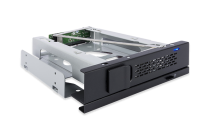 Icy Dock TurboSwap MB171SP-1B Tray-less 3.5" SAS/SATA HDD Mobile Rack Enclosure for 5.25" Bay