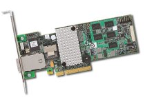 LSI00209 - LSI MegaRAID SAS 9280-4i4e 4 internal/4 external port PCIe 6Gb/s SATA+SAS RAID Controller Card. SGL.